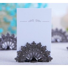 Peacock Place Card Holders