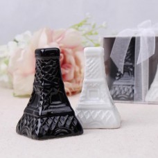 Ceramic Eiffel Salt & Pepper Shakers 