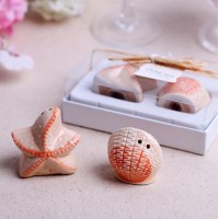 Ceramic Shell Starfish Salt and Pepper Shakers (2pcs/set)