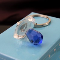 Crystal Pacifier Keychain Favors