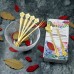 Golden Sakura Spoon & Fruit Fork Set